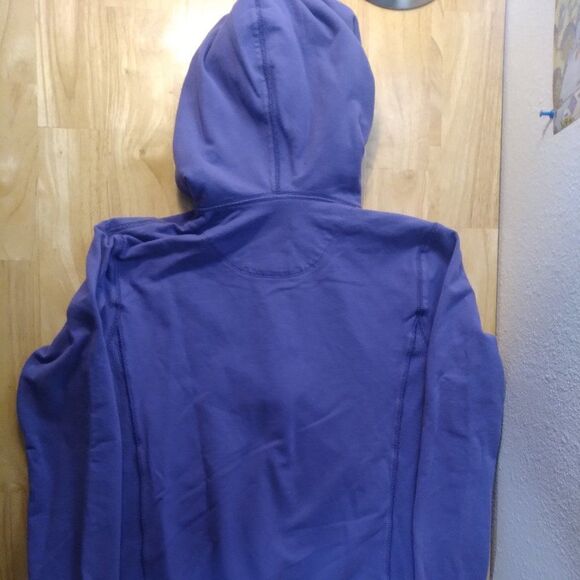 Vintage Nike Small Swoosh Logo Zipper Hoodie Sweatshirt Lightweight - Picture 8 of 9